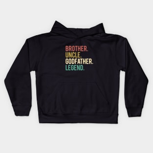 Uncle Godfather Legend Kids Hoodie